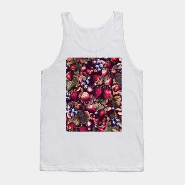 Strawberry Fields Forever II - I Tank Top by burcukorkmazyurek